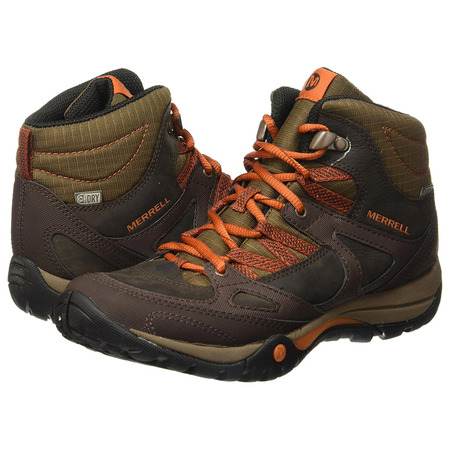 Bota Merrell Azura Lapis Mid WTPF W Marrón/Naranja