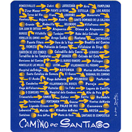 Alfombrilla de ratón Pueblos del Camino