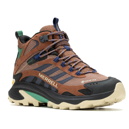Bota Merrell Moab Speed 2 Mid GTX Marrón/Marino/Negro