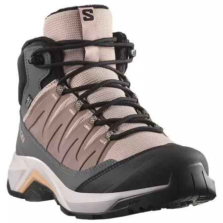 Bota Salomon X-Adventure Coldrush WP W Marrón/Negro