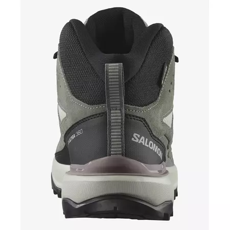 Bota Salomon X Ultra 360 LTR Mid GTX W Gris/Verde