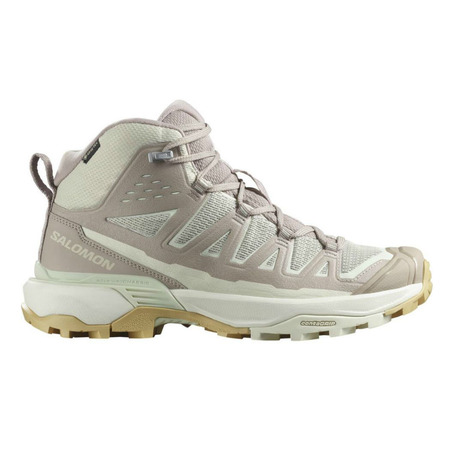 Bota Salomon X Ultra Edge Mid GTX W Beige/Verde