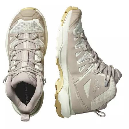 Bota Salomon X Ultra Edge Mid GTX W Beige/Verde