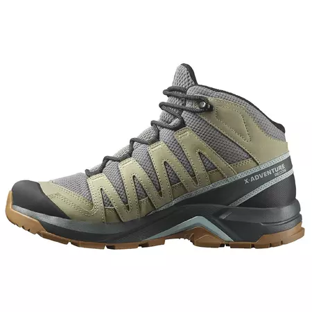 Botas Salomon X-Adventure Recon GTX W Mid Verde/Gris