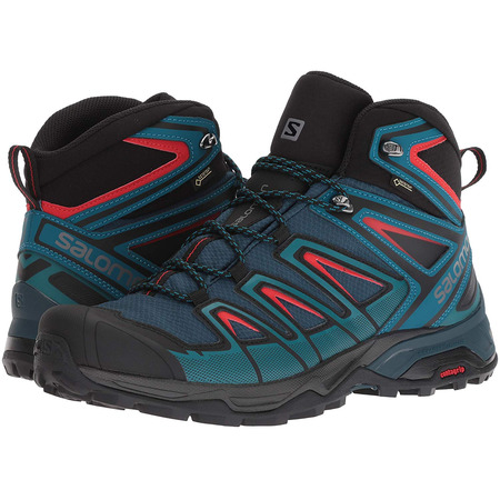 Botas Salomon X Ultra 3 MID GTX Verde/Rojo