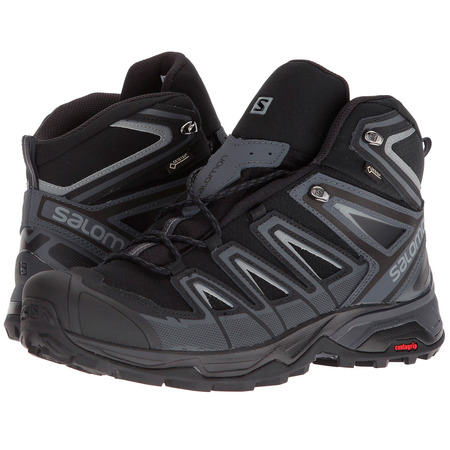 Botas Salomon X Ultra 3 Wide Mid GTX Negro/Gris