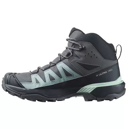 Botas Salomon X Ultra 360 Mid GTX W Gris/Aguamarina