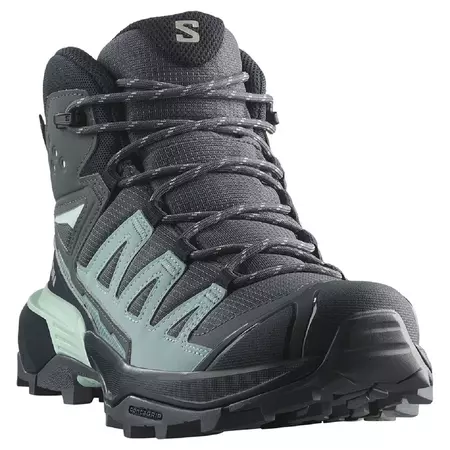 Botas Salomon X Ultra 360 Mid GTX W Gris/Aguamarina