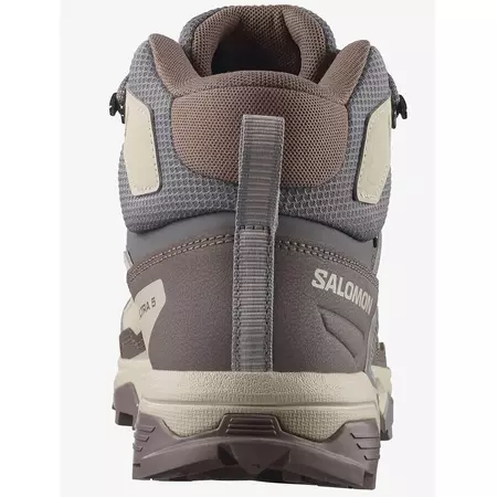 Botas Salomon X Ultra 5 Mid Gtx W Gris/Beige/Marrón