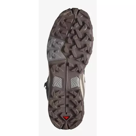 Botas Salomon X Ultra 5 Mid Gtx W Gris/Beige/Marrón