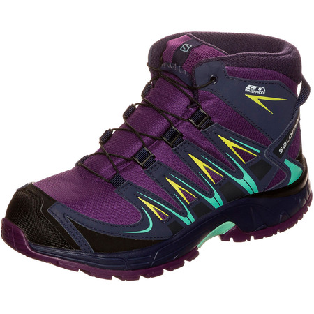 Botas Salomon XA PRO 3D MID CSWP J Morado/Turquesa