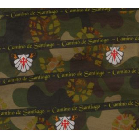 Braga Cuello Camino De Santiago Camuflaje