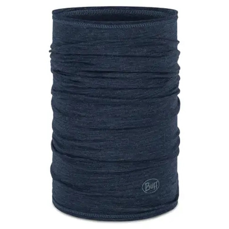 Braga de cuello Buff Merino Lightweight Solid NightBlue
