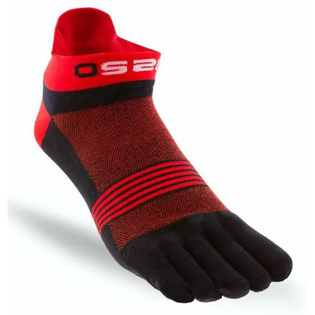 Calcetín dedos OS2O Run Rojo
