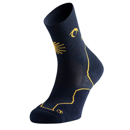 Calcetín Lurbel Tierra Peregrino Four Azul/Amarillo