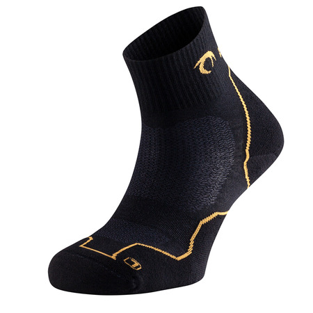 Calcetín Lurbel Tierra Three Negro/Amarillo