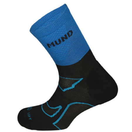 Calcetín Técnico Mund Plogging Negro/Azul