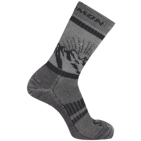 Calcetines Salomon Retro Wool Crew Gris