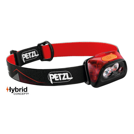 Frontal Petzl Actik Core 450 Lumens Rojo