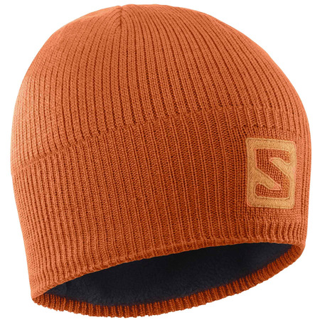 Gorro Salomon Logo Beanie Naranja teja
