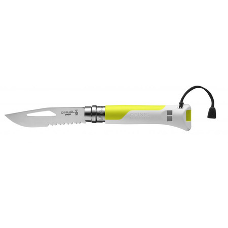 Navaja Opinel Acero Inoxidable Outdoor n.8 Amarillo