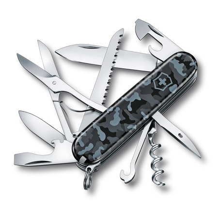 Navaja Victorinox Huntsman 15 Usos Camuflaje Gris