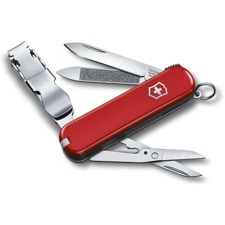 Navaja Victorinox Nail Clip 580 8 Usos Rojo
