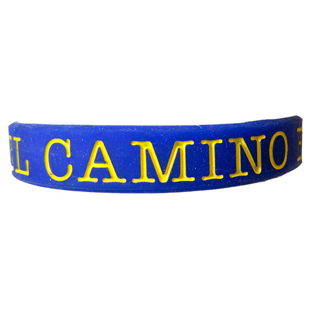 Pulsera Silicona EL Camino Es La Meta 2 Flechas