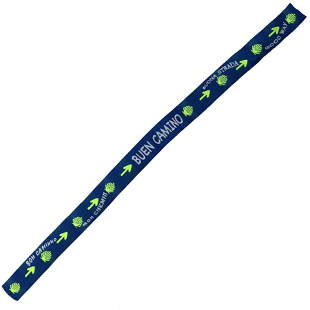 Pulsera tela Buen Camino idiomas