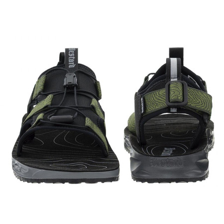 Sandalia Bestard Cross Negro/Verde