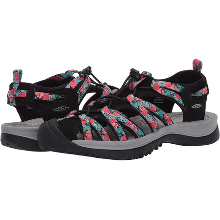 Sandalia Keen Whisper W Negro/Azul/Coral
