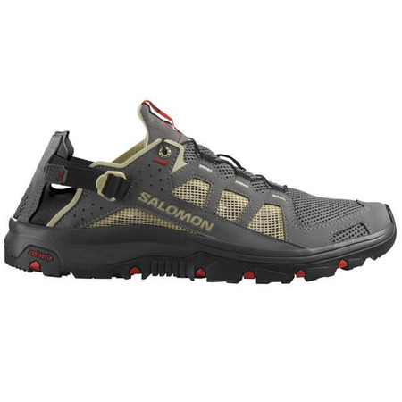 Sandalia Salomon Techamphibian 5 Gris/Beige/Rojo