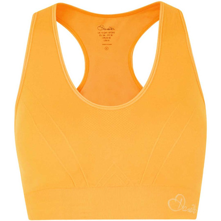 Sujetador deportivo Dare2B Warm Up Bra Naranja