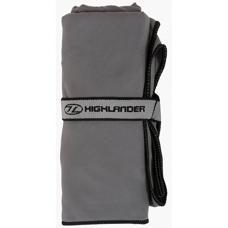Toalla Highlander Microfibre Travel Towel XL Gris