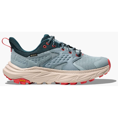 Zapatilla Hoka Anacapa 2 Low GTX W Azul/Coral