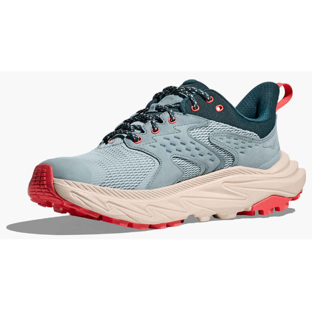 Zapatilla Hoka Anacapa 2 Low GTX W Azul/Coral