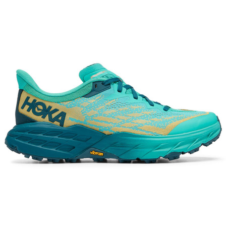 Zapatilla Hoka Speedgoat 5 W Verde/Aguamarina