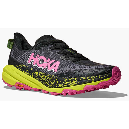 Zapatilla Hoka Speedgoat 6 W Negro/Neón