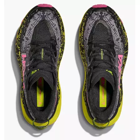 Zapatilla Hoka Speedgoat 6 W Negro/Neón