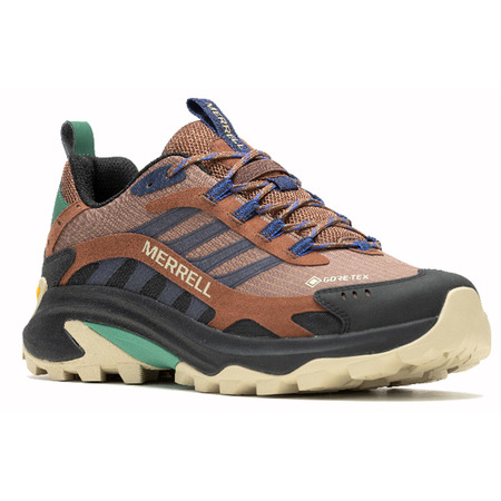 Zapatilla Merrell Moab Speed 2 GTX Marrón/Negro/Azul