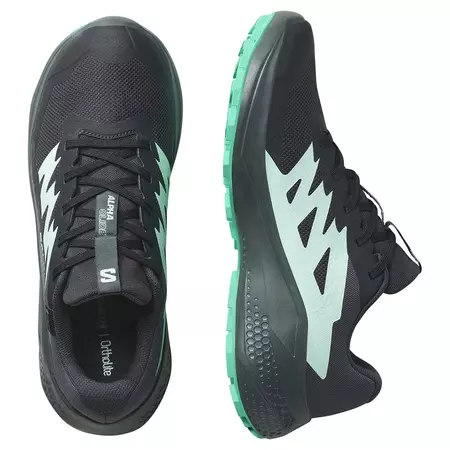 Zapatilla Salomon Alphaglide GTX W Negro/Verde