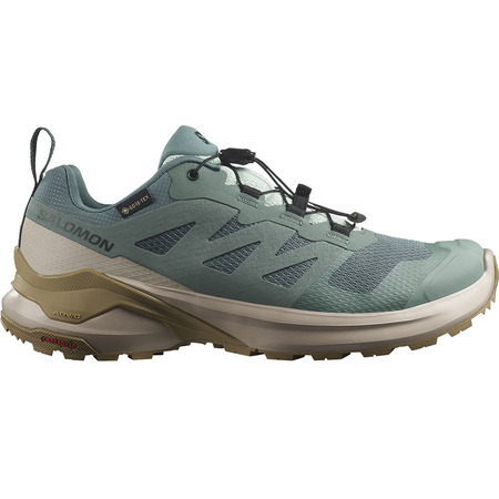 Zapatilla Salomon X-Adventure GTX W Aguamarina/Beige