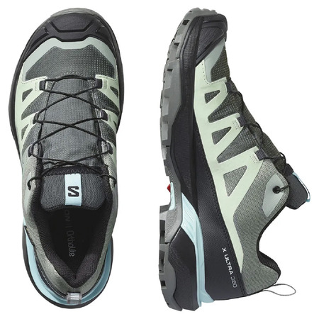 Zapatilla X Ultra 360 GTX W Gris/Aguamarina