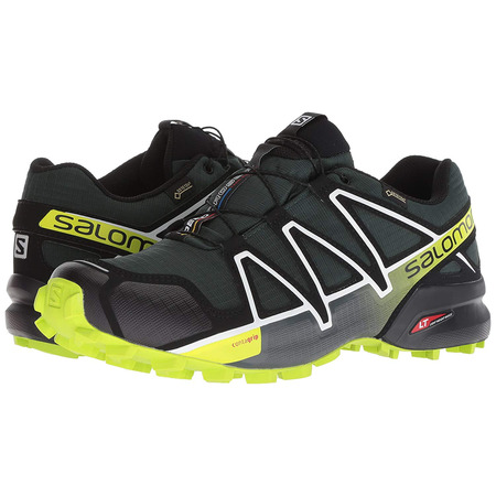 Zapatillas Salomon Speedcross 4 GTX Verde/Negro/Lima