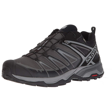 Zapatillas Salomon X Ultra 3 Wide GTX Negro/Gris