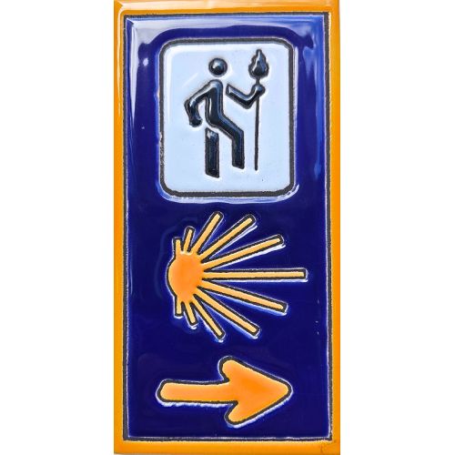 Azulejo Cerámica Triple Señal 15x7,5 cm c/filo