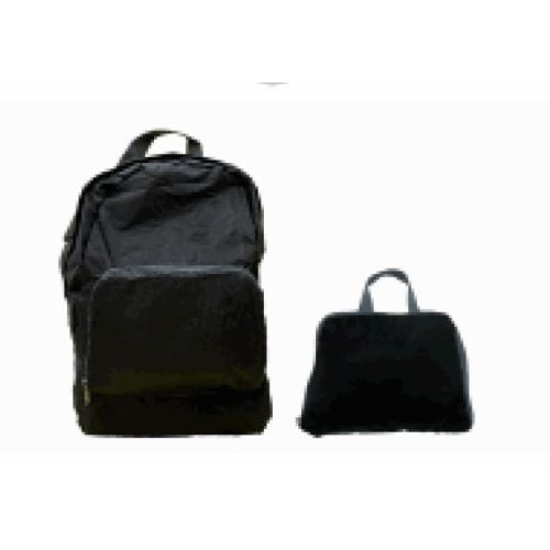 Bolso Mochila Tela MyL Negro