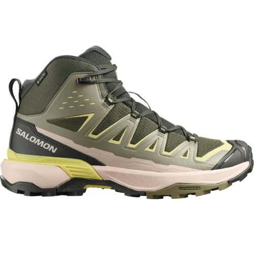 Botas Salomon X Ultra 360 Edge Mid GTX Verde/Amarillo