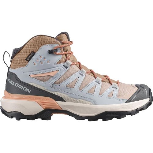 Botas Salomon X Ultra 360 Mid GTX W Beige/Azul