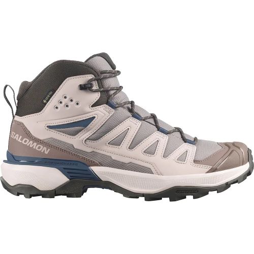 Botas Salomon X Ultra 360 Mid GTX Gris/Beige/Marrón
